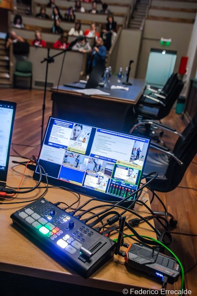 Transmisión multicámara en Aula Magna de la UBA - Estudio RK